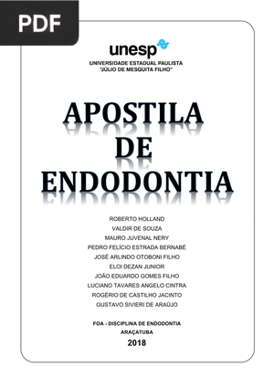 Apostila de endodontia