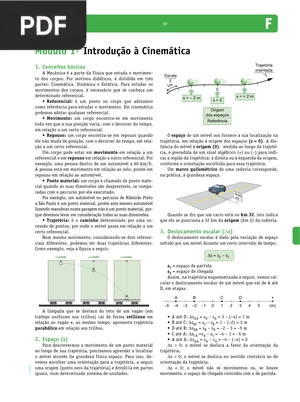 Introdução à Cinemática
