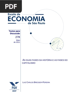 As duas fases da história e as fases do capitalismo