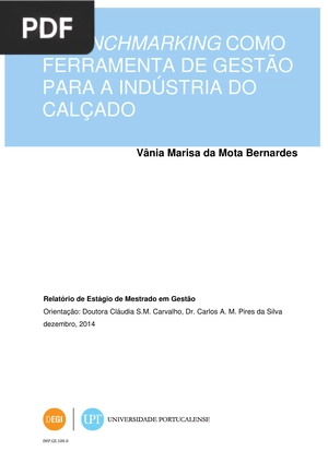 O Benchmarking como ferramenta de gestão para a indústria do calçado
