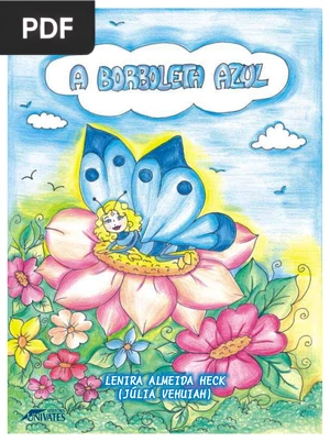 A borboleta azul