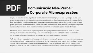A Comunicação Não-Verbal: Linguagem Corporal e Microexpressões