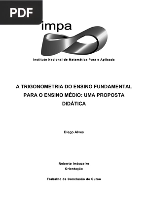 A trigonometria do ensino fundamental para o ensino médio. Uma proposta didática