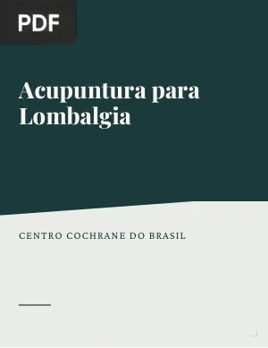Acupuntura para Lombalgia