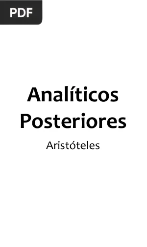 Analíticos Posteriores