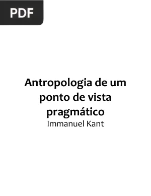 Antropologia de um Ponto de Vista Pragmático