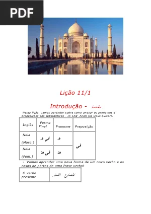 Apostila Curso de Língua Árabe Parte 2