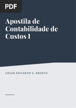 Apostila de Contabilidade de Custos I