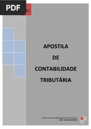 Apostila de Contabilidade Tributária