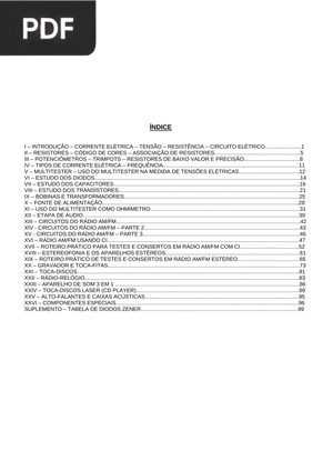 Apostila de eletrônica