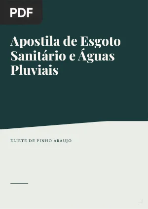 Apostila de Esgoto Sanitário e Águas Pluviais