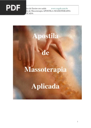 Apostila de Massoterapia Aplicada