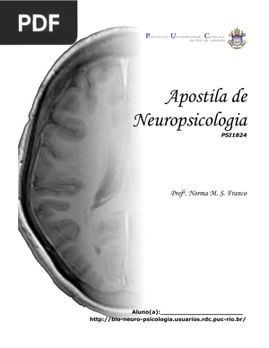 Apostila de Neuropsicologia