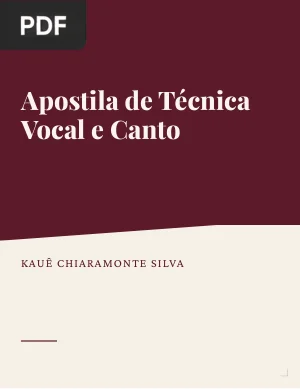 Apostila de Técnica Vocal e Canto