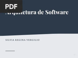 Arquitetura de Software: Projeto e Estilos Arquiteturais