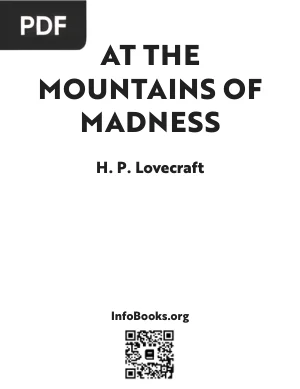 At the Mountains of Madness