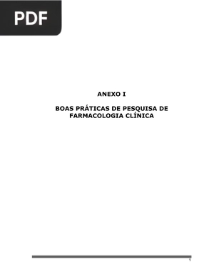 Boas Práticas De Pesquisa De Farmacologia Clínica