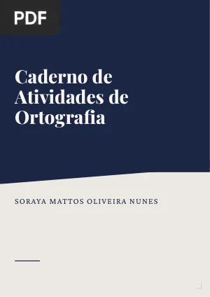 Caderno de Atividades de Ortografia
