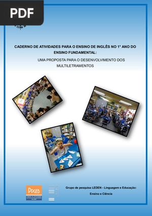Caderno de Atividades para o Ensino de Inglês No 1° Ano do Ensino Fundamental