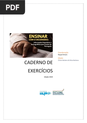 Caderno de Exercícios de Portugues