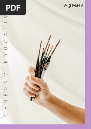 Caderno Educativo Aquarela