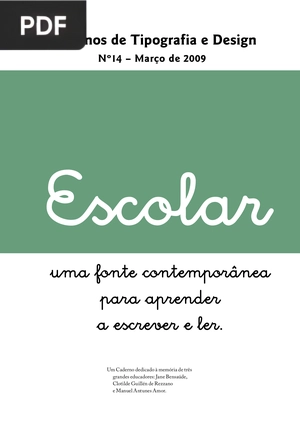 Cadernos de Tipografia e Design