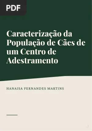 Caracterização da População de Cães de um Centro de Adestramento