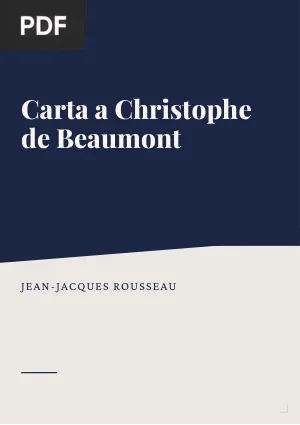 Carta a Christophe de Beaumont