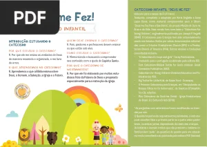 Catecismo Infantil Deus me Fez
