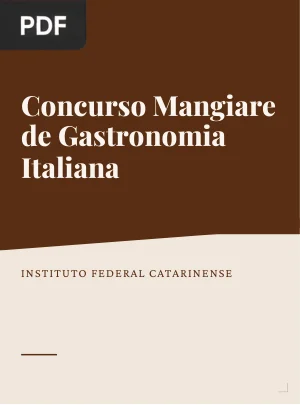 Concurso Mangiare de Gastronomia Italiana