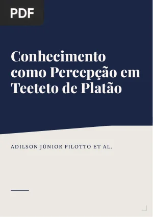 Conhecimento como Percepção em Teeteto de Platão