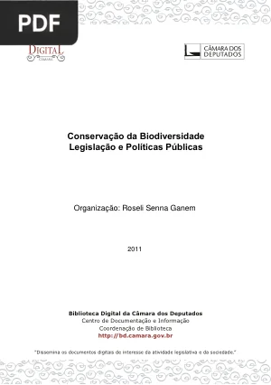 Conservação da Biodiversidade: Legislação e Políticas Públicas