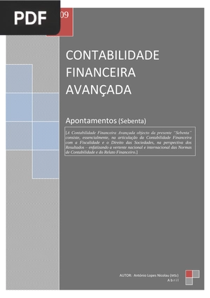 Contabilidade Financeira Avançada