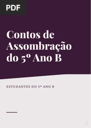 Contos de Assombração do 5º Ano B: Escola Altimira Silva Abirached
