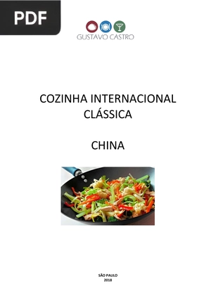 Cozinha Internacional Clássica China