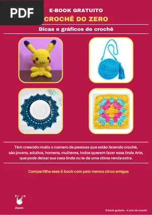 Crochê do Zero: Dicas e Gráficos de Crochê