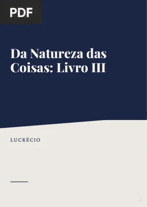 Da Natureza das Coisas: Livro III