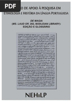 De Magia: Edição e Glossário