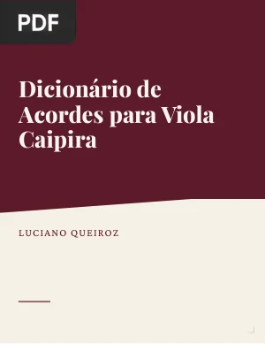 Dicionário de acordes para viola Caipira