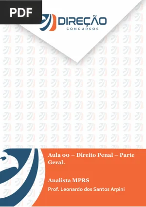 Direito Penal Parte Geral - MPRS