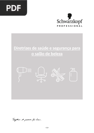 Diretrizes de saúde e segurança para o salão de beleza