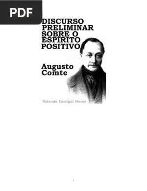 Discurso preliminar sobre o espírito positivo
