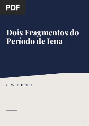 Dois Fragmentos do Período de Iena