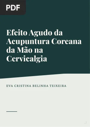 Efeito Agudo da Acupuntura Coreana da Mão na Cervicalgia