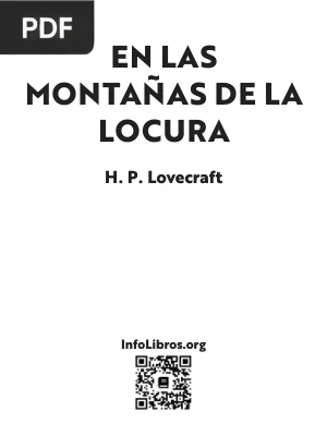 En las Montañas de la Locura