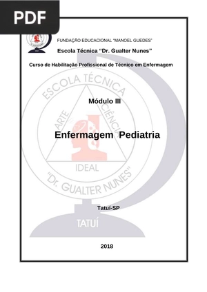 Enfermagem Pediatria