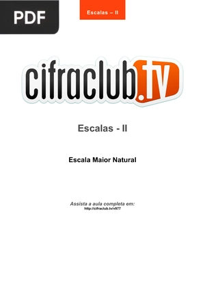 Escala Maior Natural