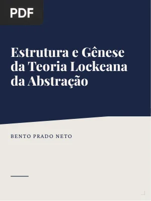 Estrutura e Gênese da Teoria Lockeana da Abstração