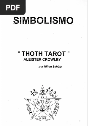 Estudo Tarot Thoth - Simbolismo