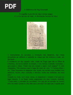 Evangelho Apócrifo de João (versão longa)